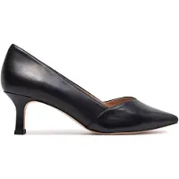 Caprice Pumps, black, made of Leather with Queenie, Size 37.5