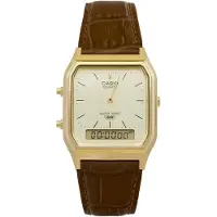 Casio Aq-230 30.0mm 3atm Quartz Analog-digital Dameur