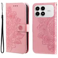Mtp Products Xiaomi Redmi K90/Poco F8 Pro Mandala Series Etui med Pung - Pink