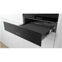 Bosch Serie | 6 BIC510NB0 - Varmeskuffe - til indbygning - niche - bredde: 56 cm - dybde: 55 cm - højde: 14 cm - vulkansort