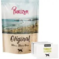 Purizon Adult Sterilised Kalkun & Kylling - kornfri - NYHED: 2 kg