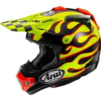 Arai Mx-v Evo Flame Offroadhjelm