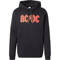 Amplified Sweatshirt 'ACDC' gul / rød / sort
