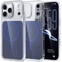 Mtp Products iPhone 17 Pro Max Tofarvet hybrid cover - MagSafe-kompatibel - Blå