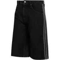 Adidas Denim Shorts Firebird - True Black Denim, størrelse 34"