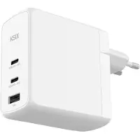 Ksix Pps Gan 100w Multiport Usb-a-og Usb-c-vægoplader