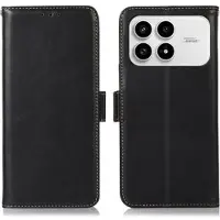 Mtp Products Xiaomi Redmi K90/Poco F8 Pro Pung læder cover med RFID - sort