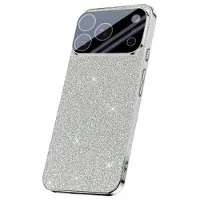 Mtp Products iPhone 17 Pro Max Mousserende Glitter Hybrid Cover - Sølv