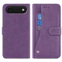 Mtp Products iPhone Air Elegant retro-pungetui med roterende kortholder - Lilla