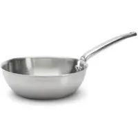 De Buyer Alchimy rundet sauterpande rustfrit stål Ø20 cm