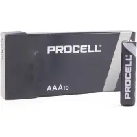 Duracell Procell Intense Power LR03/AAA alkaliske batterier 1465mAh - 10 stk.