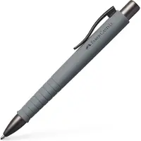 Faber-Castell 241188, Clips, Clip-on udtrækkelig kuglepen, Genopfyldelig, Blå, 1 stk, Ekstra fed