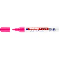 Edding 4095 window - Markør - for glas - neon pink - vandbaseret blæk - 2-3 mm