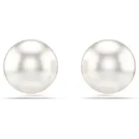 Swarovski Øreringe hvid / perlehvid