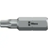 Wera 867/1 Z TORX, 1 stk, Torx, TX 25, 25 mm, 25,4 / 4 mm (1 / 4), Sekskantet