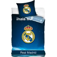 Real Madrid Sengetøj - Blå - , størrelse One Size