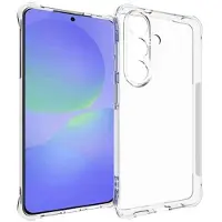 Mtp Products Samsung Galaxy S26 Stødsikkert Silikone Cover - Gennemsigtig
