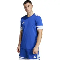 Adidas Spilletrøje Squadra 25 - Sort Konge blå/Hvid, størrelse Large