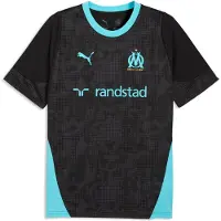 Puma Olympique de Marseille Training Jersey Men, Sport, Black/Aqua, XS