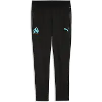Puma Olympique de Marseille Training Pants Men, Sport, Black/Aqua, M
