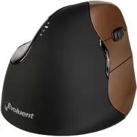 Evoluent Evoluent4 Small Wireless - mouse - Mus - Optisk - 6 knapper