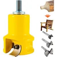 Vevor Tappskærer, 1,5" / 38 mm diameter, premium aluminium- og stålmøbelskærer, med dobbelte buede klinger og knapskruer Home Master Kit, kommercielt træbearbejdningsværktøj til hjemmet, gør-det-selv-