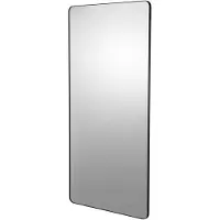 Vevor vægmonteret makeupspejl, 0,15" tykt, 36" x 72" spejl med aluminiumsramme og eksplosionssikker film, ridsefast spejl med Z-formet beslag, egnet til badeværelse/soveværelse/stue