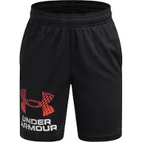 Under Armour Sportsbukser rød / sort / hvid