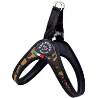 Tre-Ponti Fibbia Justerbart Hundesele - Grøn - Størrelse 1.5 (3-4 kg)