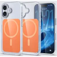 Mtp Products iPhone 17 Tofarvet hybrid cover - MagSafe-kompatibel - Orange