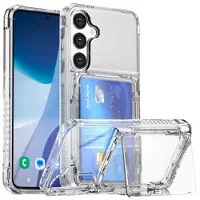 Mtp Products Samsung Galaxy S26 Gennemsigtigt Cover med Kortholder