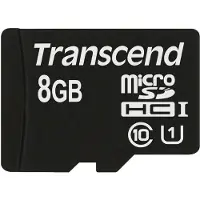 Transcend Micro Sdhc 8gb Class 10 Uhs-i 400x Hukommelseskort