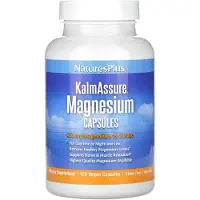 NaturesPlus , KalmAssure, Magnesium, 420 mg, 120 Vegan Kapsler (105 mg per Kapsel)