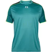 Under Armour Funktionsskjorte 'Challenger' turkis / neongul / sort