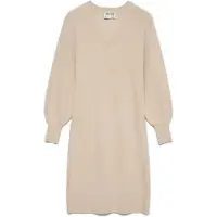 Vero Moda Strikkjole 'AWAlexandra' camel