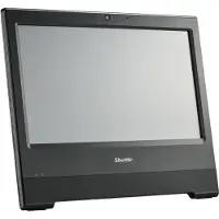 Shuttle XPC X50V9 - Barebone - alt-i-én 1 x Celeron 7305 - RAM 0 GB - UHD Graphics - Gigabit Ethernet - skærm: LED 15.6 1366 x 768 (HD) berøringsskærm - sort