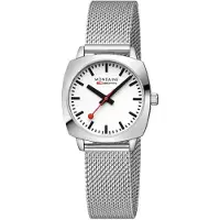 Mondaine Dameur MSL.31110.SM Cushion Hvid/Stål