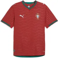 Puma Portugal 2026 Authentic Home Jersey Men, Football, Club Red/Green Lagoon, XXL