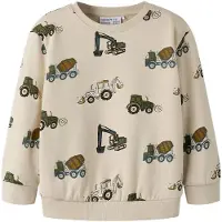 Name it Sweatshirt beige / blandingsfarvet