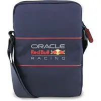 Red Bull Oracle Racing Nylon Oversize Vertical Logo Skuldertaske - 8 - Navy