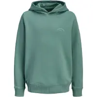 Jack & Jones Hættetrøje - JjcOllege - Mineral Blue - - 10 år (140) - Hættetrøje