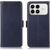 Mtp Products Xiaomi Redmi K90/Poco F8 Pro Pung læder cover med RFID - blå