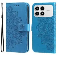 Mtp Products Xiaomi Redmi K90/Poco F8 Pro Mandala Series Etui med Pung - Blå