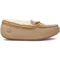 EVER AU Mokassin beige / gul