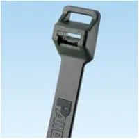 Panduit Cable Tie, 22.2L (564mm), Extra-Heavy, Weather Resistant, Black, 100pc, Nylon, Sort, 564 mm