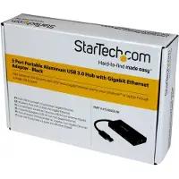 StarTech.com Portable Usb 3.0 W/gigabit Ethernet Dokningsstation