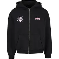 Lost Youth With Love Oversized Sweatshirt Med Lynlås
