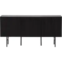 Venture Home - Opbevaringsmøbel Björkön - Sort - Skænke & sideboards - - Homeroom