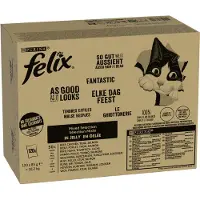 Felix Hver Dag Fest i Gele - Mix Udvalg - 120 x 85 g