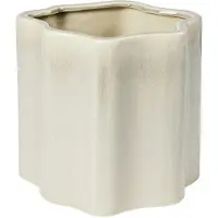 Broste Copenhagen Sonja blomsterpotte H:20 cm Rainy Day Grey